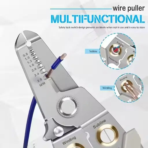 Spinfluencs Multi-Function Wire Stripper & Crimper