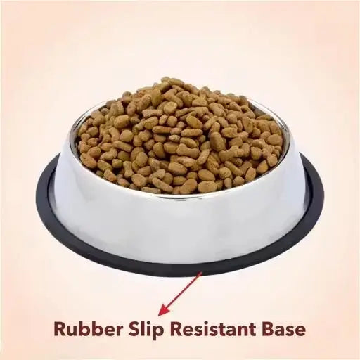 Stainless Steel Non-Skid Pet Feeding Bowl 750 ml