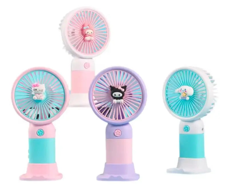Mini Handheld Portable Fan | USB Rechargeable USB-A to USB-C