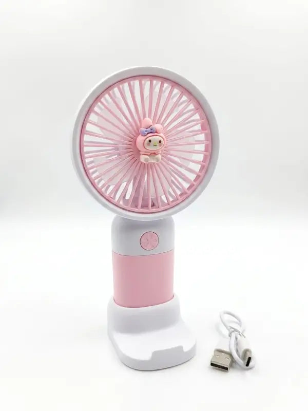 Mini Handheld Portable Fan | USB Rechargeable USB-A to USB-C