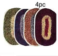 5pc Premium Cotton Doormats Combo – 31x51 cm