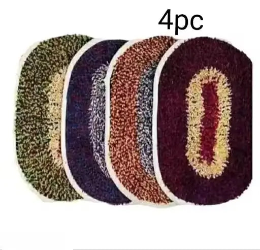 5pc Premium Cotton Doormats Combo – 31x51 cm