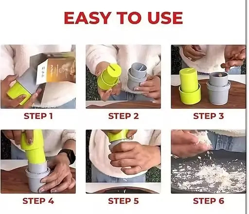 Dry Fruit Cutter, Slicer, Grinder, Chocolate Cutter and Butter Slicer with 3 in 1 Blade