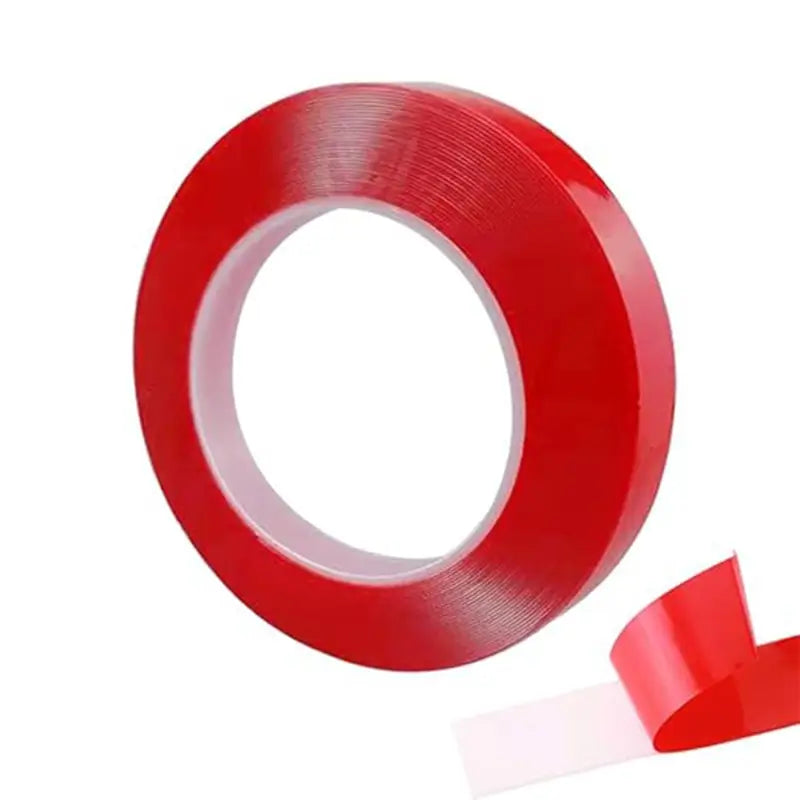 Heavy duty transparent acrylic foam mounting tape, ultra strong double-sided acrylic foam tape roll, waterproof - Durable Plastic, Heat Resistant Mat