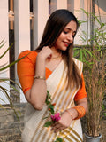 Cotton lines set mundu