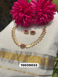 Lotus with Lakshmi Necklace