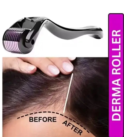 Premium Derma Roller 0.5mm 540 Micro Needles – Hair & Skin Care Tool